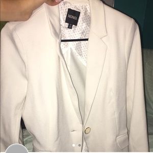 White blazer